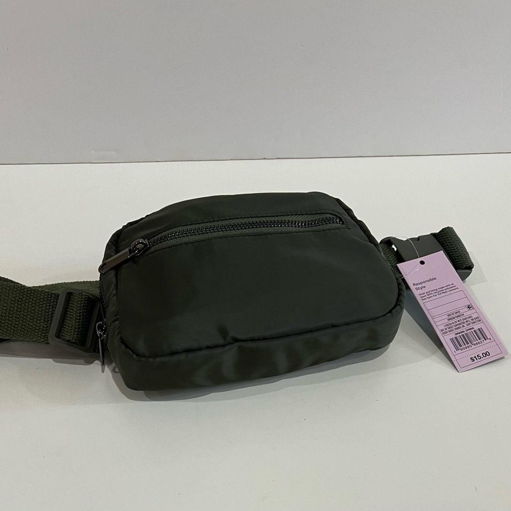 Olive Green Crossbody Bag